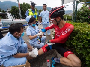 宁南县人民医院圆满完成2018中国环四川(宁南南丝路)国际自行车联赛医疗保障工作