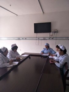关注医院感染    提升医疗质量        --宁南县人民医院护理院感质控小组会议