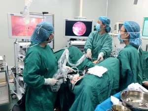 宁南县人民医院妇科首例宫腹腔镜联合术圆满成功