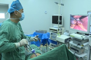 县医院引进肝胆外科博士  常规开展腹腔镜下肝叶切除手术