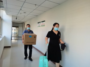 我院检验科陈富敏医生赴南充区域参加核酸检测应急支援工作