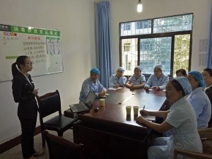 消毒供应室举行对外交流学习