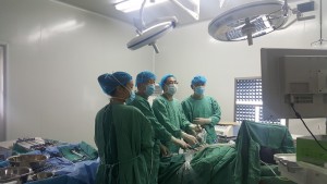 我院完成州内首例完全腹腔镜下胰腺脓肿引流术