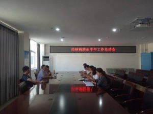 我院召开结核病防治工作半年总结会